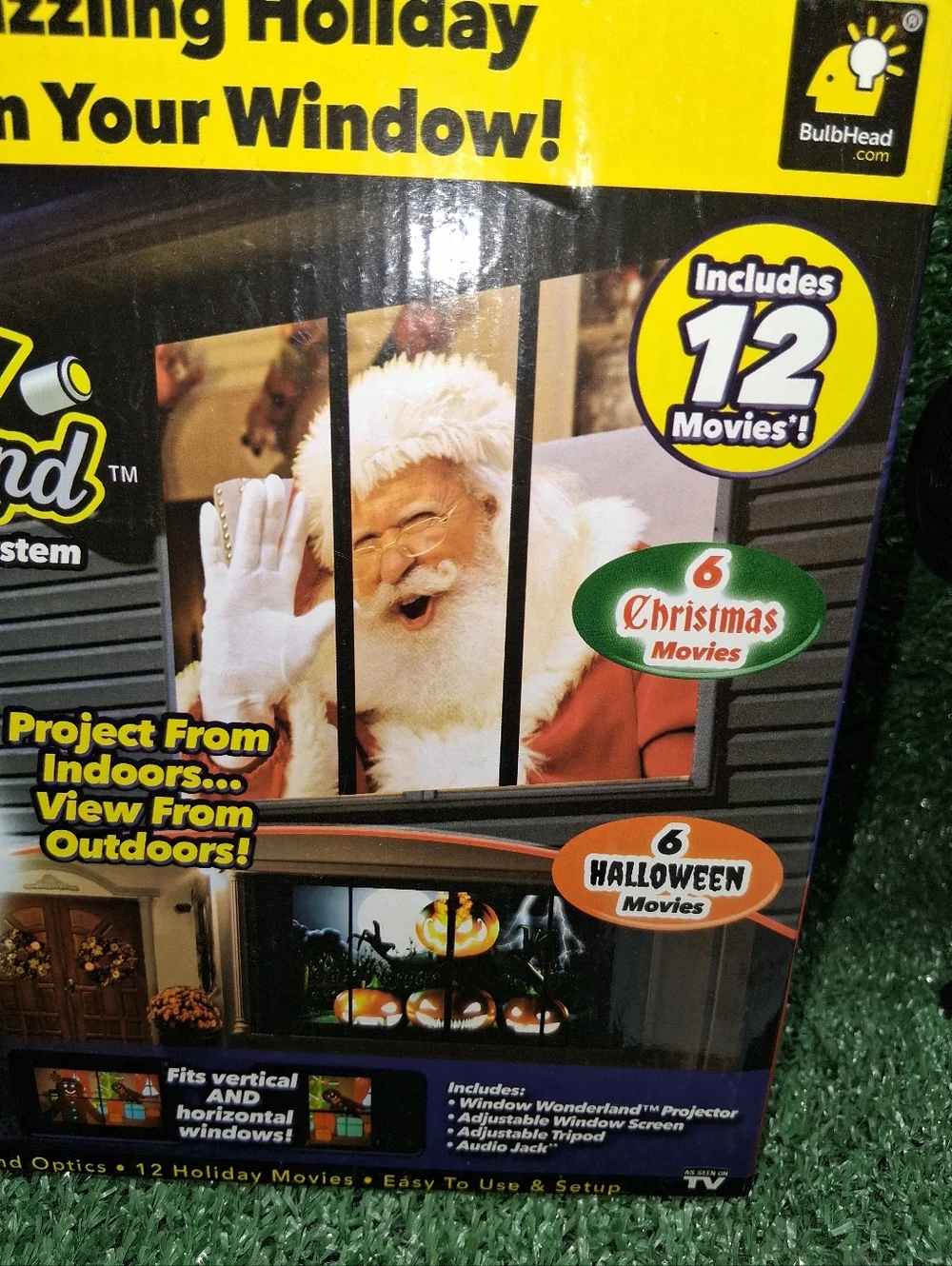 Star Shower Window Wonderland Projector Christmas Halloween Projector No Screen